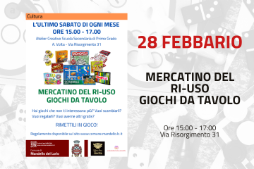 Mercatino giochi da tavolo