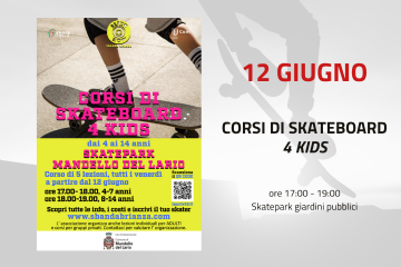 Corso di Skateboard 4 kids