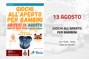 Giochi all'aperto per bambini