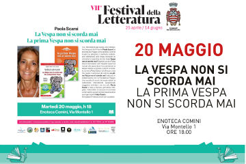 Festival della letteratura 2025: La Vespa non si scorda mai - La prima Vespa non si scorda mai