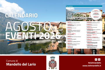 Mandello del Lario presenta il calendario degli eventi di agosto 2026