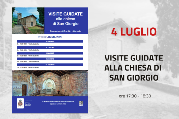 Visite guidate alla chiesa di San Giorgio