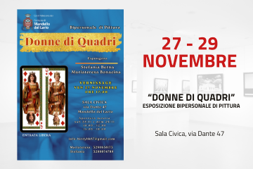 "Donne di Quadri" Esposizione Bipersonale di Pittura