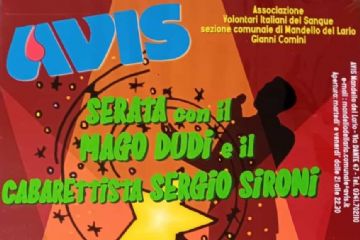 Serata con il mago Dudi e il cabarettista Sergio Sironi