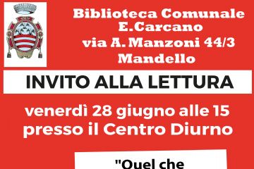 Invito alla lettura - Biblioteca Comunale