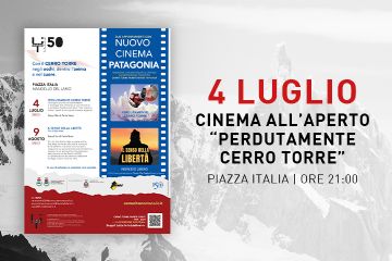 Cinema all&#39;aperto &quot;Perdutamente Cerro Torre&quot;