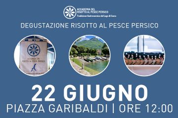 Accademia del risotto al Pesce Persico - show cooking e degustazione
