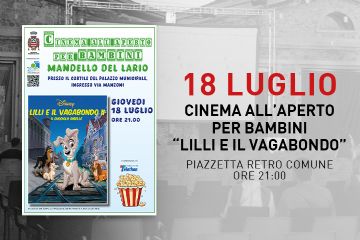 Cinema all&#39;aperto per bambini - Lilli e il Vagabondo II