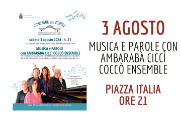 Recital Musica e Parole - Ambarab&#224;Cicc&#236;Cocc&#242;