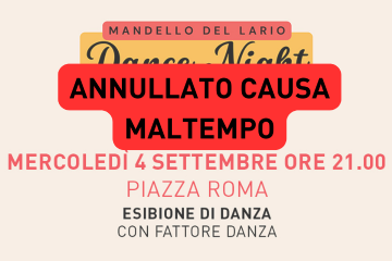ANNULLATO - Dance Night Summer 2024