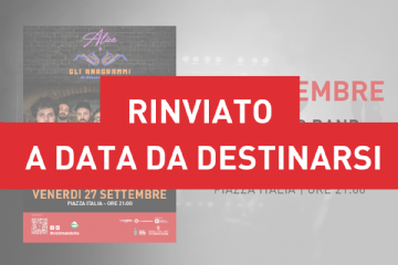 RINVIATO - Concerto band &quot;GLI ANAGRAMMI&quot;