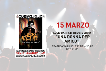 concerto: Lucio Battisti tribute show