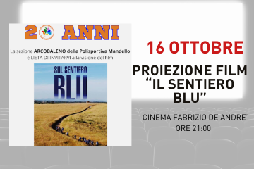 Proiezione Film &quot;SUL SENTIERO BLU&quot;