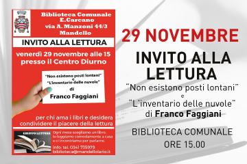 Invito alla lettura - Biblioteca Comunale