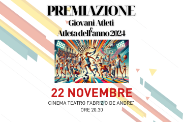 Premiazione Giovani Atleti e Atleta dell&#39;anno 2024