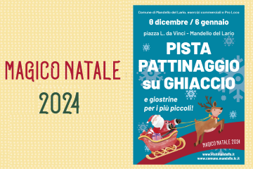 Pista di pattinaggio... e giostrine per bimbi