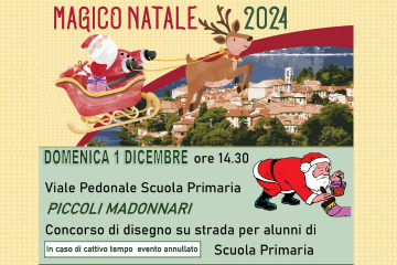 MAGICO NATALE 2024: Piccoli Madonnari