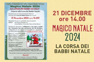 Magico Natale 2024: La corsa dei Babbi Natale!
