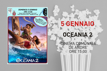 Proiezione film &quot;Oceania 2&quot;