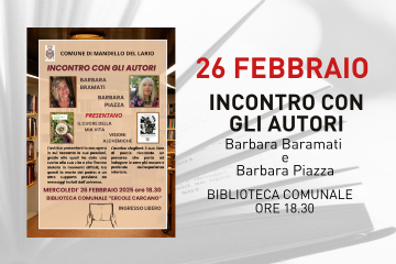 Incontro con gli autori - Barbara Bramati e Barbara Piazza