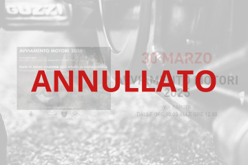 EVENTO ANNULLATO: Avviamento motori 2025