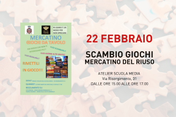 Scambio Giochi - mercatino del riuso
