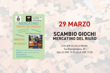 Scambio Giochi - mercatino del riuso