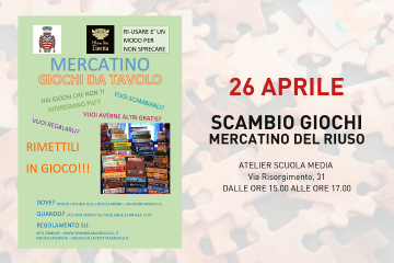 Scambio Giochi - mercatino del riuso