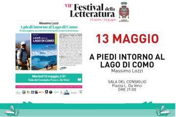 Festival della letteratura 2025: a piedi intorno al Lago di Como