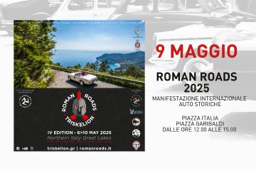 Roman Roads 2025 - manifestazione internazionale auto storiche