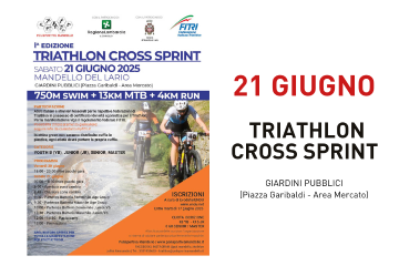 Triathlon Cross Sprint di Mandello del Lario