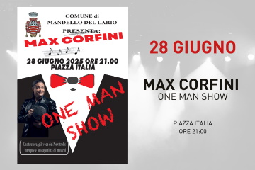 Max Corfini - one man show