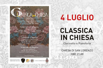 Classica in chiesa &quot;Clarinetto e Pianoforte&quot;