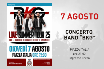 Concerto band BKG - omaggio Negramaro Mod&#224; Antonacci