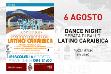 Dance Night Summer 2025 - serata di ballo latino caraibica