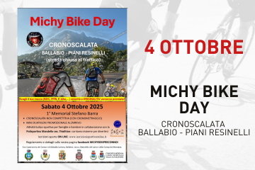 Michy Bike Day - 1&#176; memorial Stefano Barra Cronoscalata Ballabio - Piani Resinelli