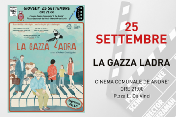 Il Gioved&#236; al Cinema - &quot;La gazza ladra&quot;