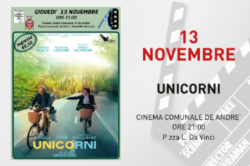 Il Gioved&#236; al Cinema - &quot;Unicorni&quot;