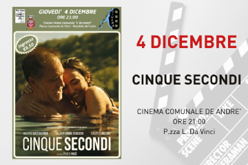 Il Gioved&#236; al Cinema - &quot;Cinque secondi&quot;