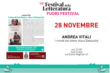 Festival della letteratura 2025-Fuori Festival: I rimedi del dottor Aiace Debouch&#232;