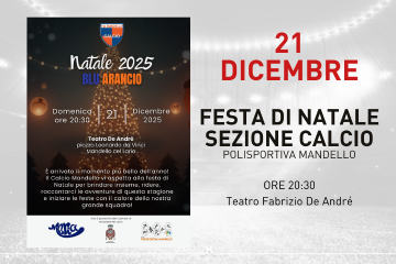 Festa di Natale sezione calcio Polisportiva Mandello