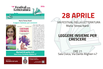 Festival della letteratura: leggere insieme per crescere - Maria Teresa Nardi