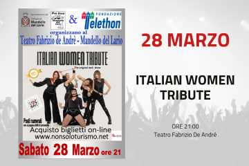 Italian Women Tribute - concerto rock dedicato alle grandi voci femminili italiane