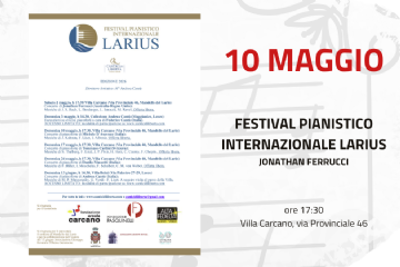 Festival Pianistico Internazionale Larius - Concerto di pianoforte di Michele D’Ascenzo