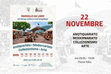 Mercatino dell'antiquariato - modernariato - collezionismo - arte