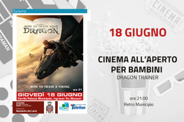 Cinema all'aperto per bambini: Dragon Trainer (live action)