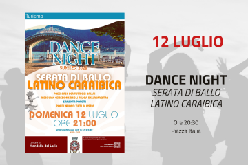 Dance Night Summer 2026 - serata di ballo latino caraibica con esibizione