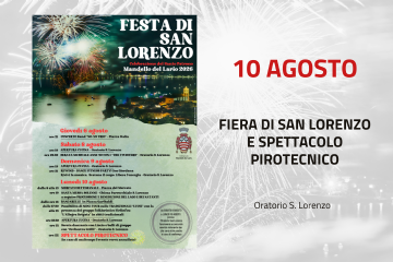 Fiera di San Lorenzo e Spettacolo Pirotecnico