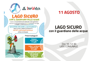 Lago Sicuro con il Guardiano delle Acque 